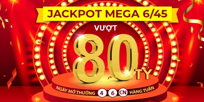 Cơ cấu giải thưởng trong trò chơi Mega 6/45